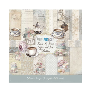 Papers For You Scrapbook papier – Coffee and Tea 12x12