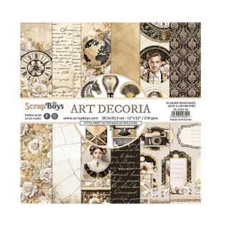 Scrapboys Scrapbook papier Art Decoria 12x12