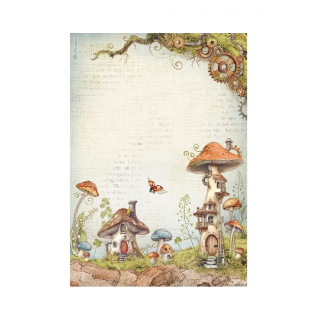 Ryžový papier Stamperia DFSA41012