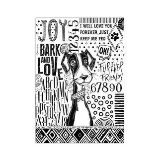 Ryžový papier Stamperia DFSA41070