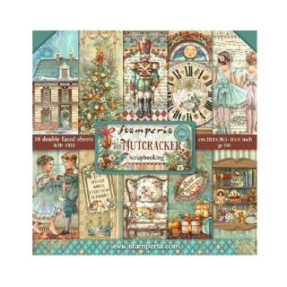 Stamperia Scrapbook papier – Nutcracker 8x8